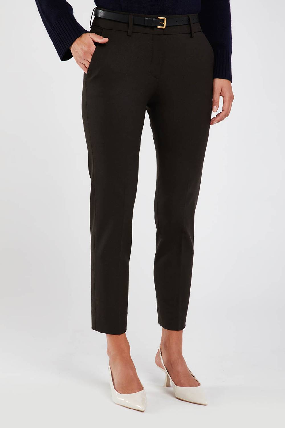 Piazza Sempione KIM Tela Compatta Di Lana Bielastica