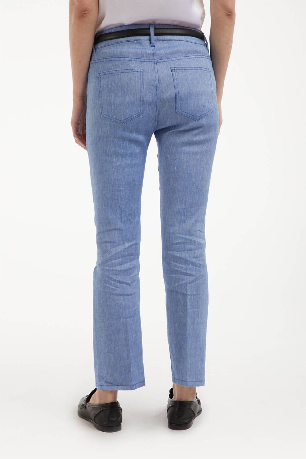 Piazza Sempione OLIVIA Pantalone 5 Tasche Effetto Denim