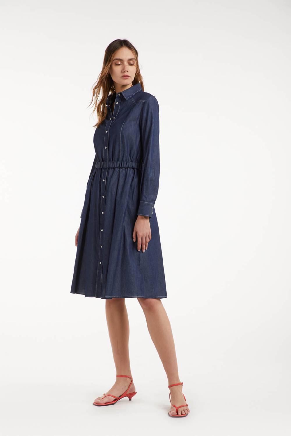 Piazza Sempione Abito Camicia Stile Western