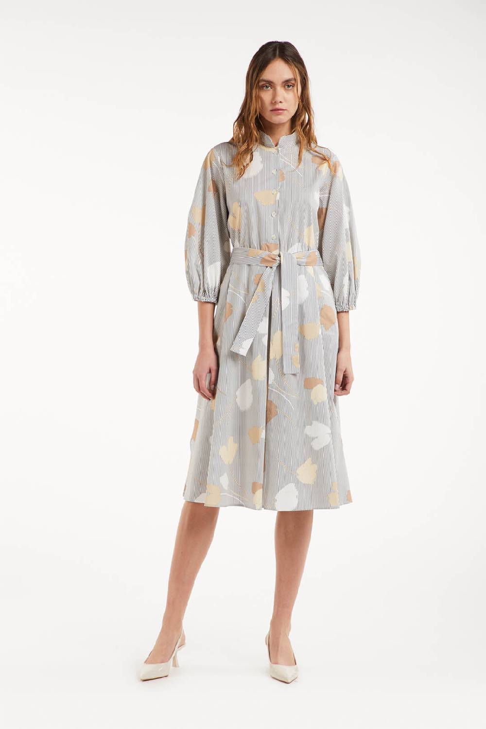 Piazza Sempione Abito con stampa a fiori