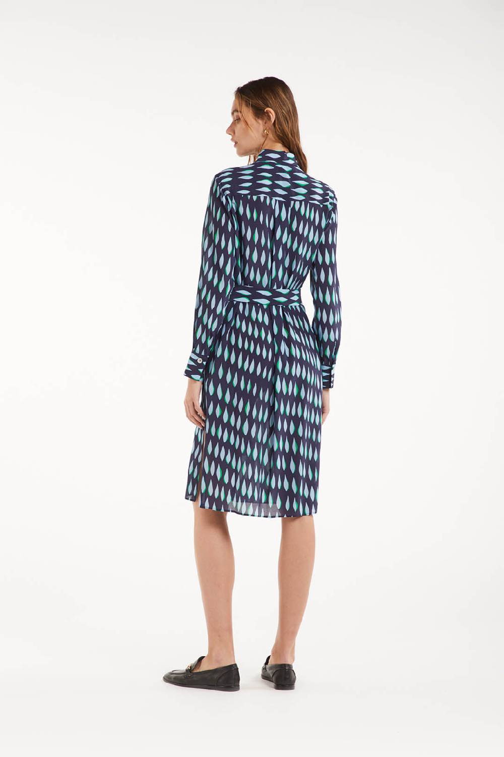 Piazza Sempione Abito Con Stampa Ogive