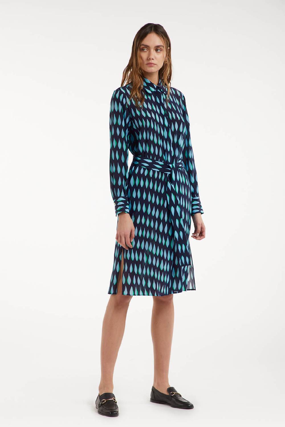 Piazza Sempione Abito Con Stampa Ogive