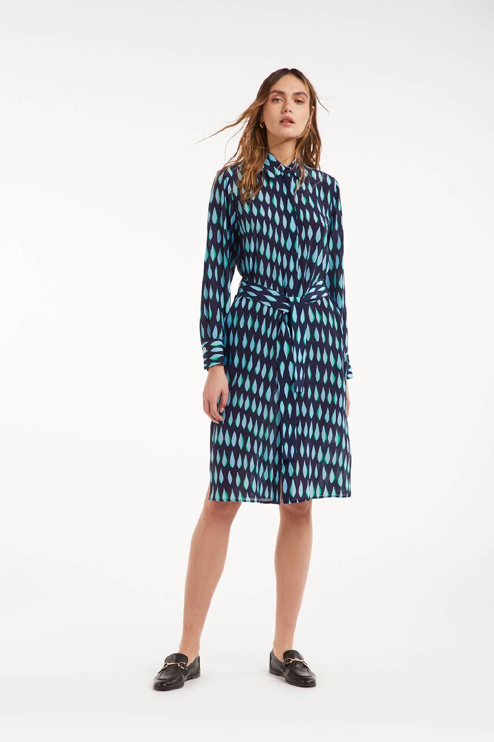 Piazza Sempione Abito con stampa ogive