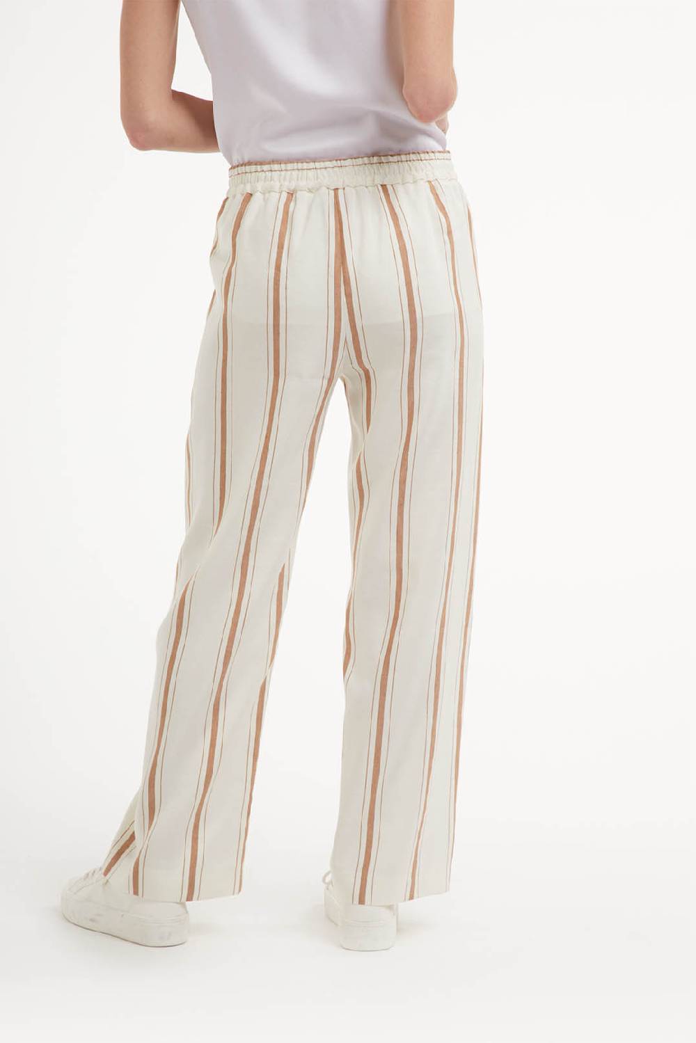 Piazza Sempione ANNA A Righe In Lino E Seta