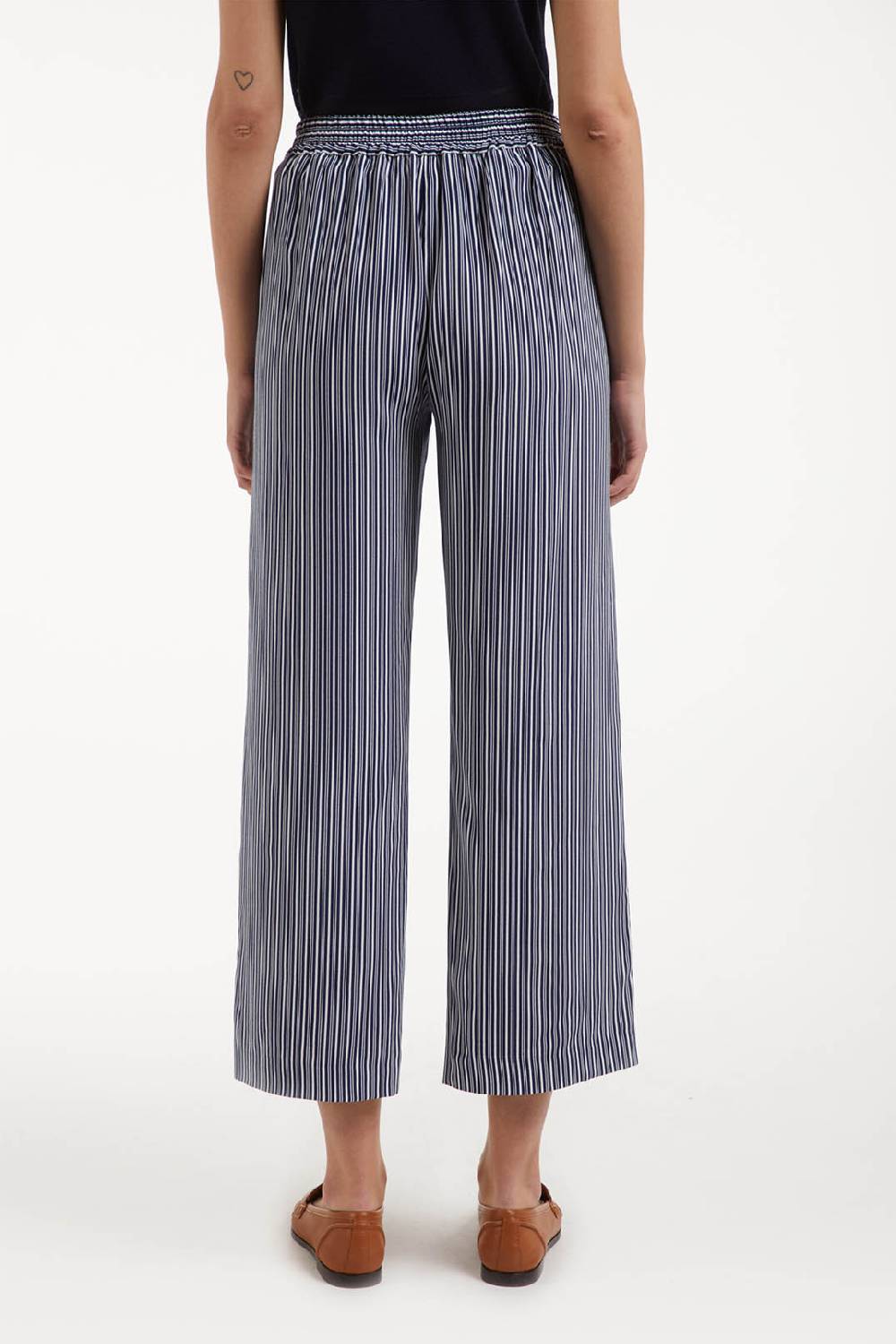 Piazza Sempione ANNA Crepe Marocaine Stampa Rigata