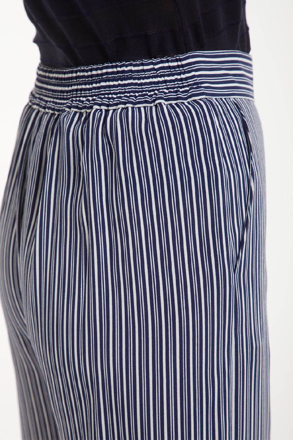 Piazza Sempione ANNA Crepe Marocaine Stampa Rigata