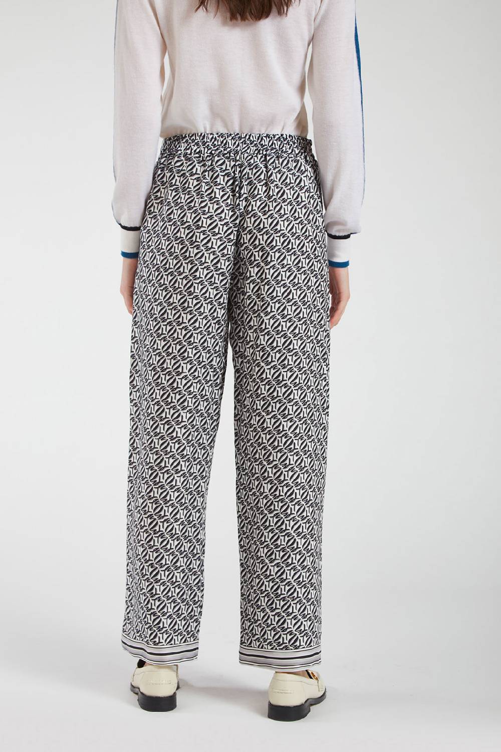 Piazza Sempione ANNA Pantalone Wide Leg