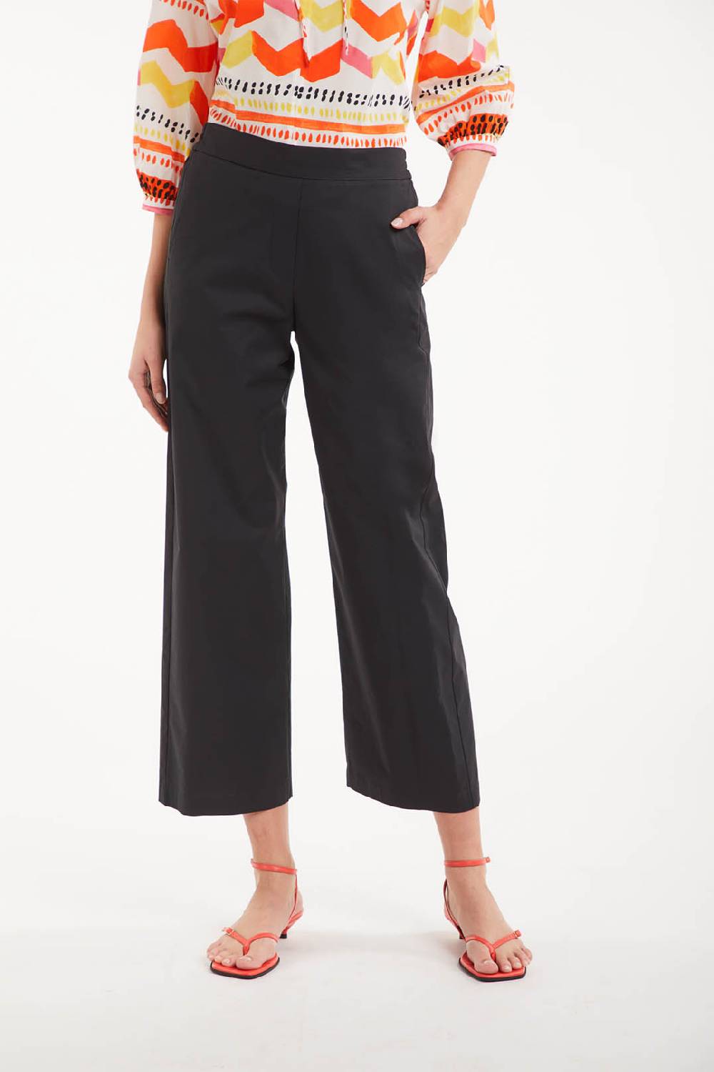 Piazza Sempione ANNA Popeline elasticizzato