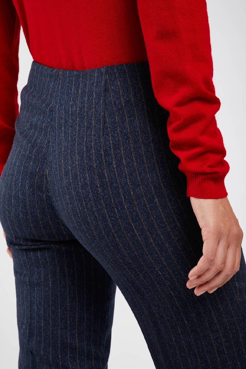 Piazza Sempione AUDREY Stretch Cover Twill Gessato