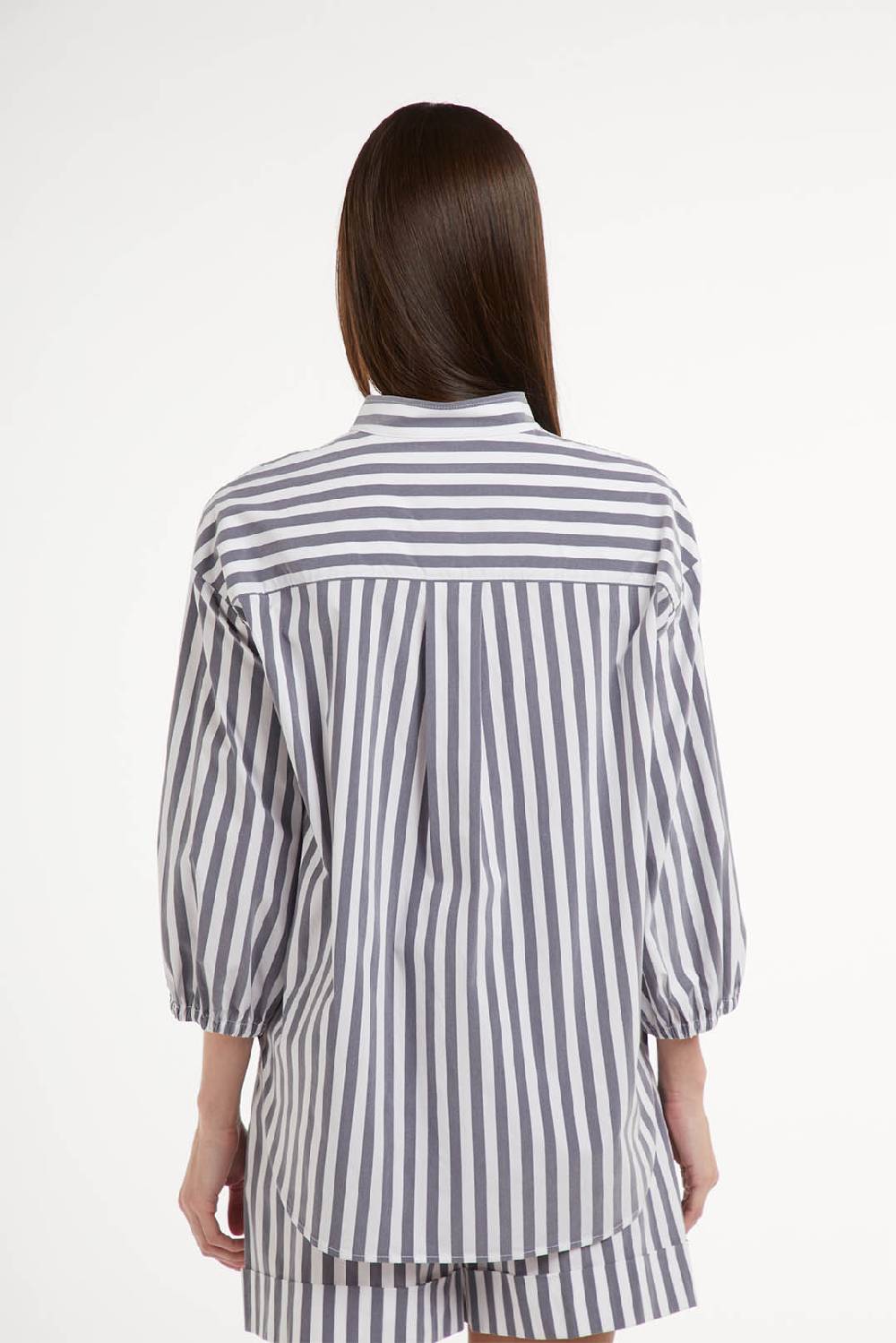 Piazza Sempione Camicia A Righe Verticali