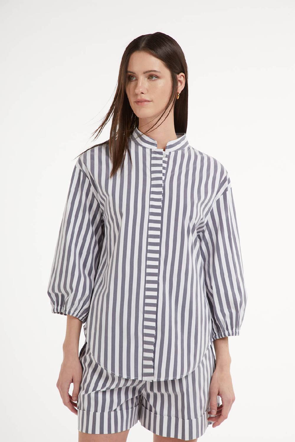 Piazza Sempione Camicia a righe verticali