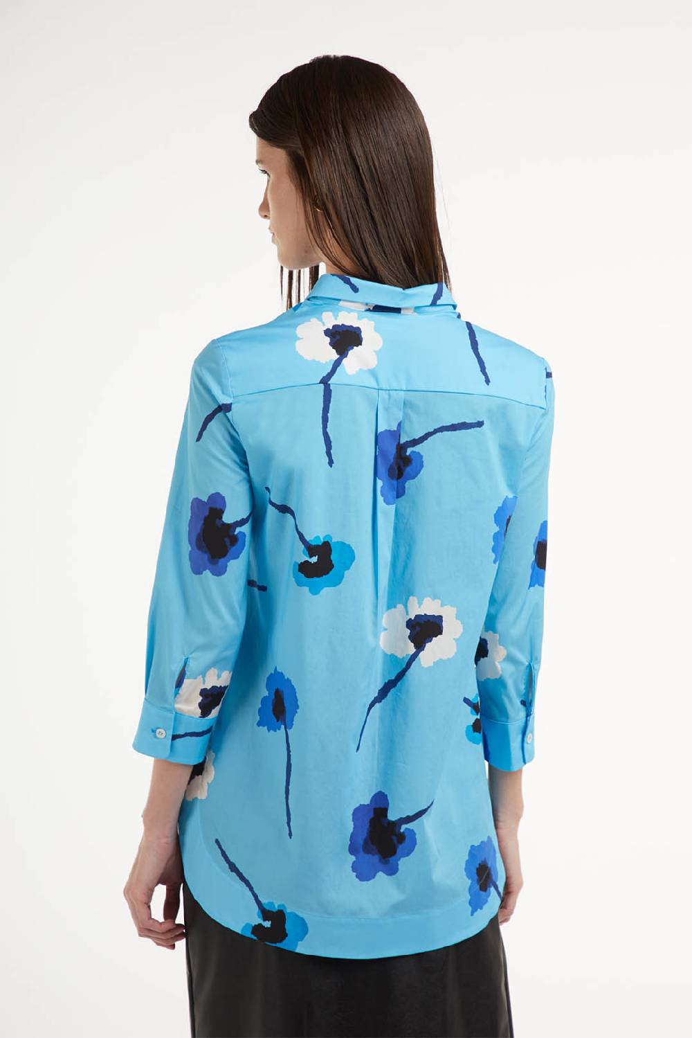 Piazza Sempione Camicia A Tunica Con Stampa Fiori