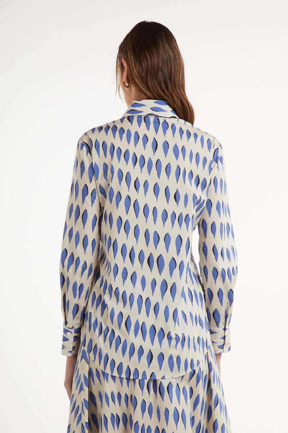 Piazza Sempione Camicia Con Stampa Ogive