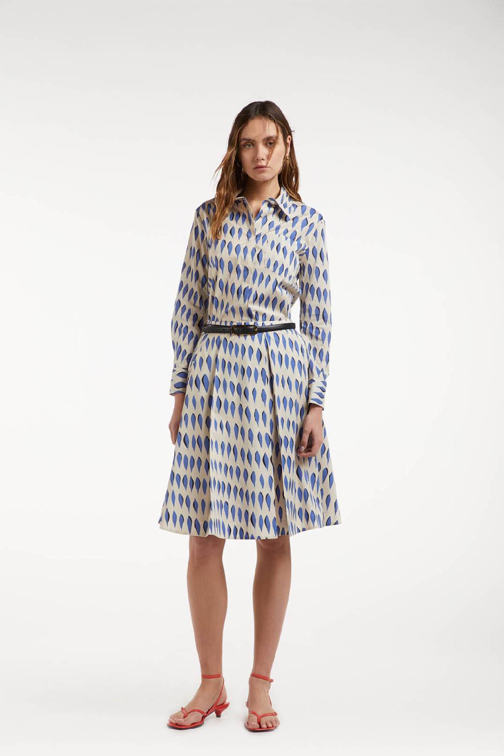 Piazza Sempione Camicia con stampa ogive