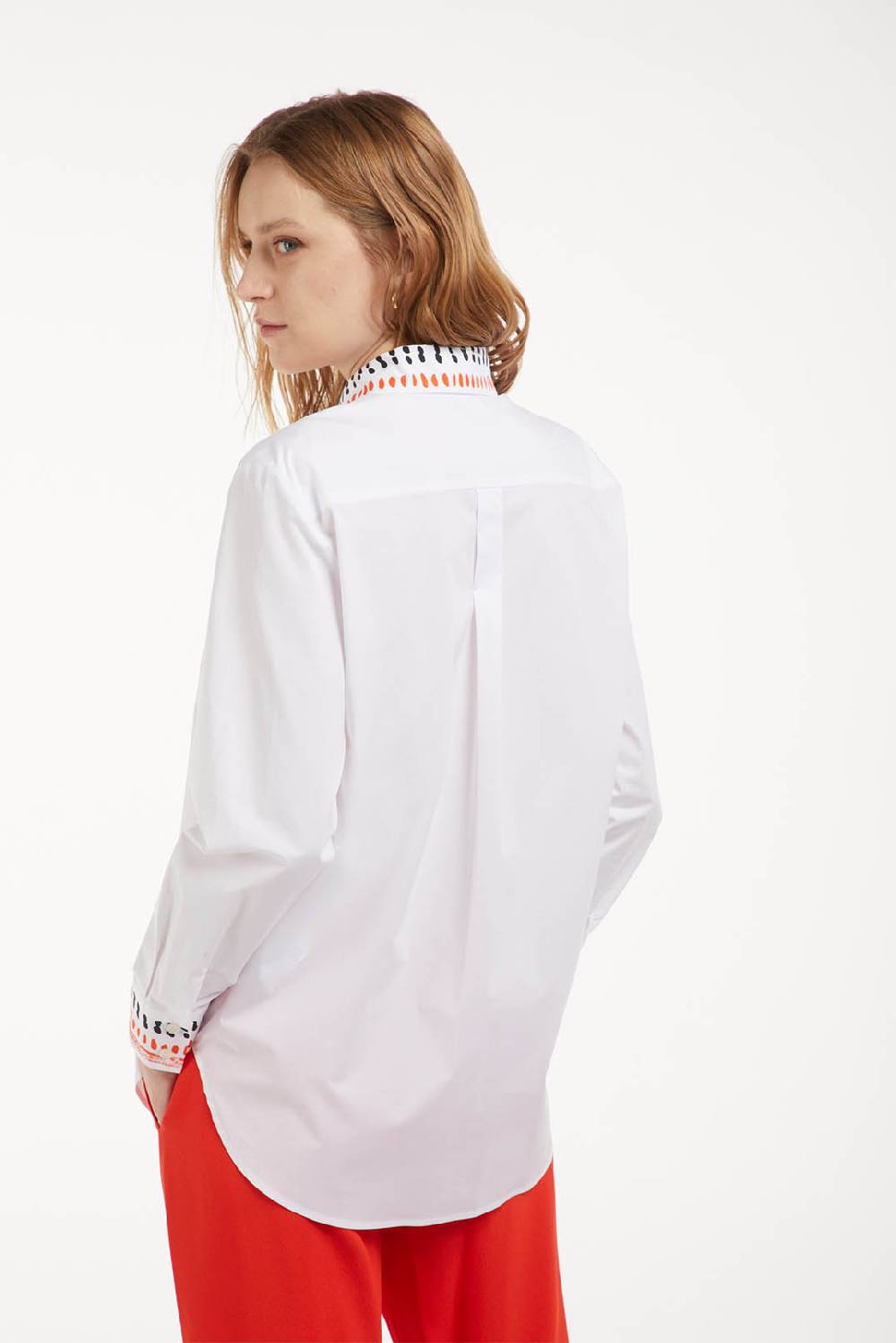 Piazza Sempione Camicia Con Stampa Piazzata