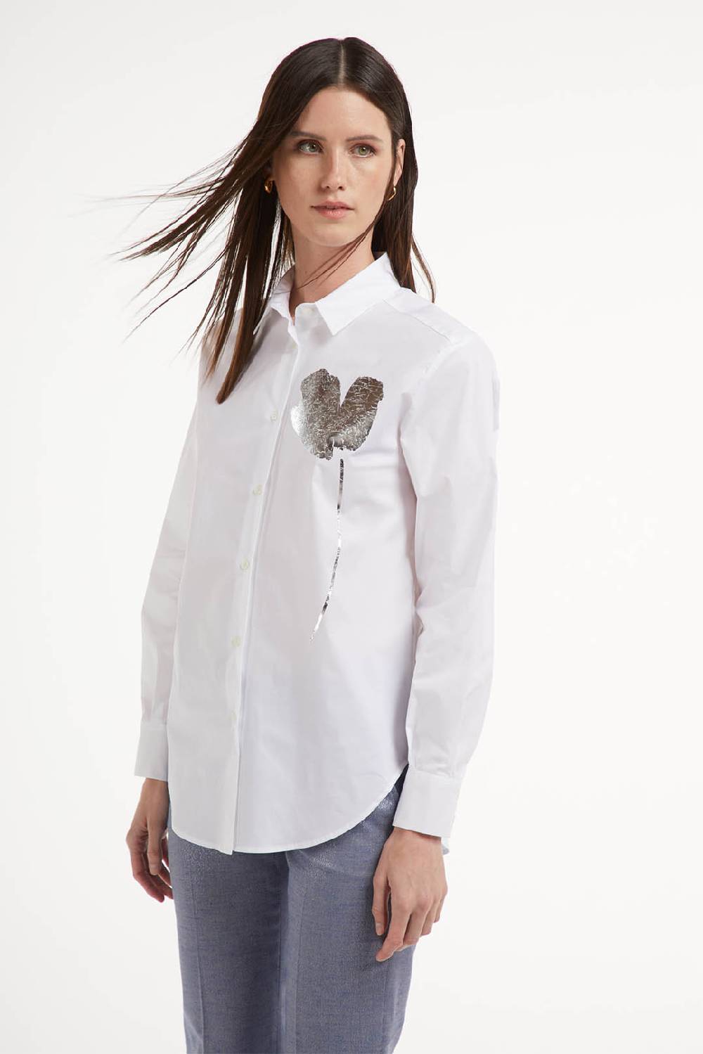 Piazza Sempione Camicia con stampa piazzata