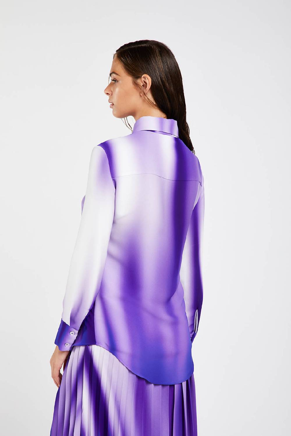 Piazza Sempione Camicia Con Stampa Sfumata