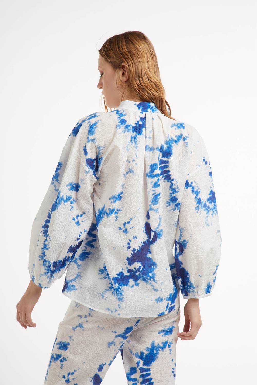 Piazza Sempione Camicia Con Stampa Tie Dye