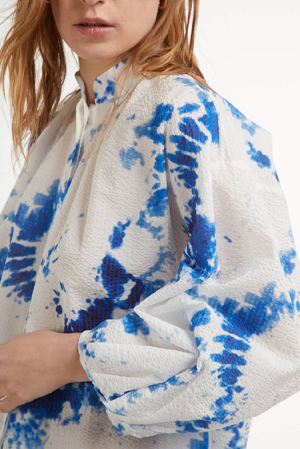 Piazza Sempione Camicia Con Stampa Tie Dye