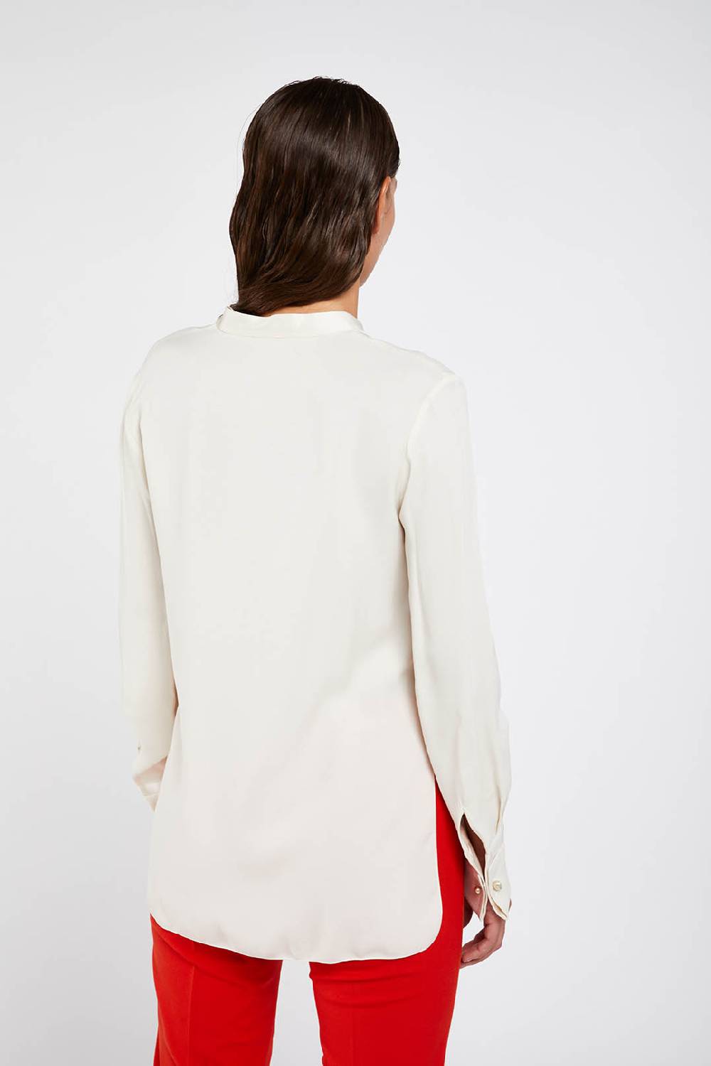 Piazza Sempione Camicia In Cady Enver Satin