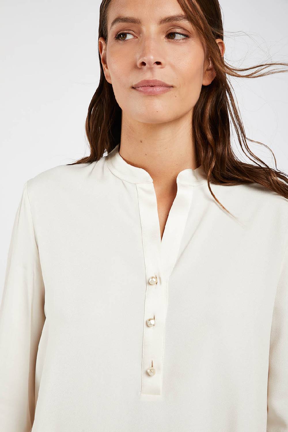 Piazza Sempione Camicia In Cady Enver Satin