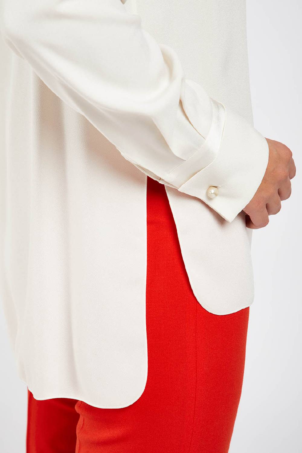 Piazza Sempione Camicia In Cady Enver Satin