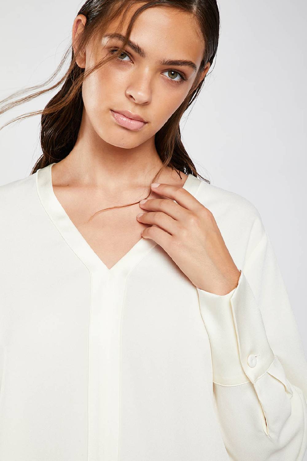 Piazza Sempione Camicia In Cady Enver Satin