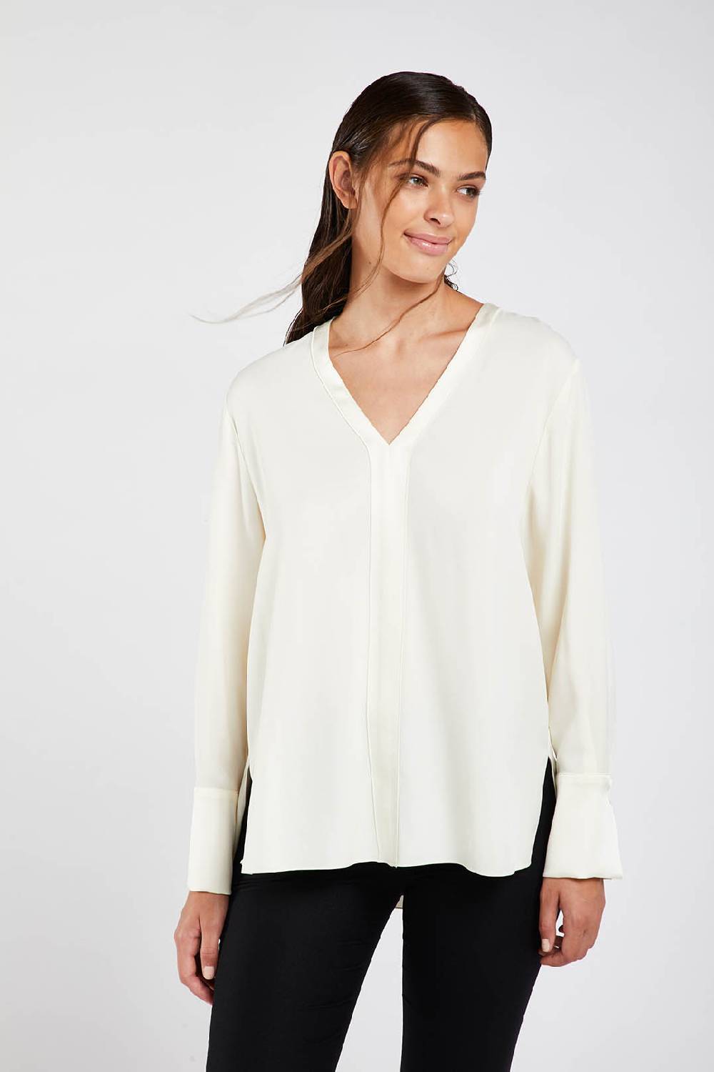 Piazza Sempione Camicia In Cady Enver Satin