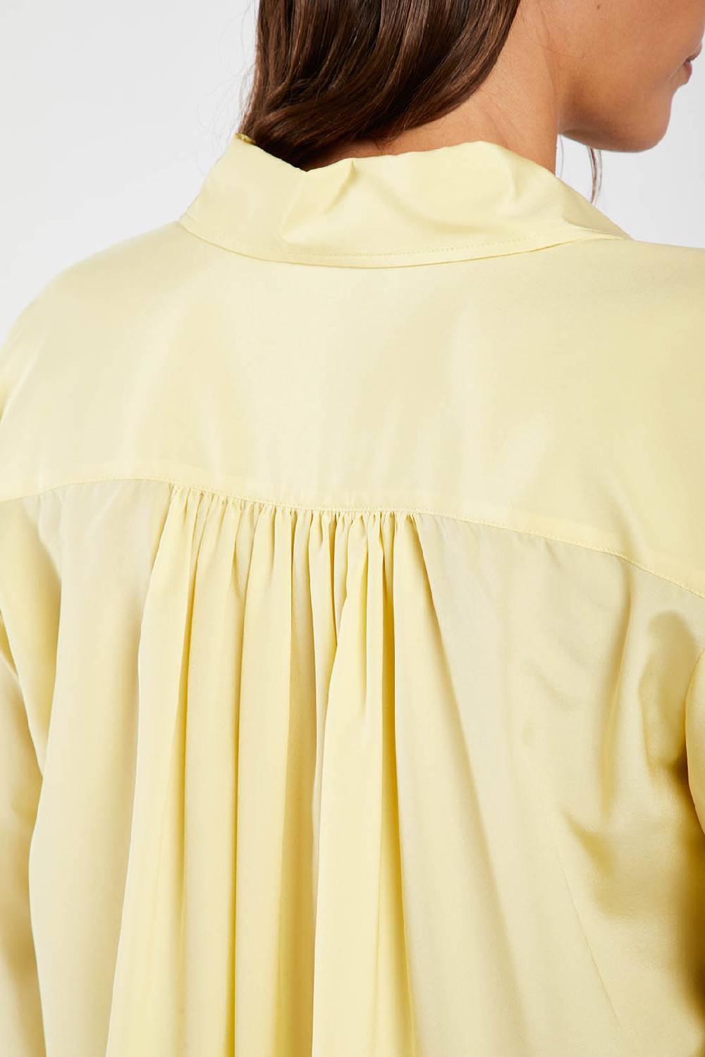 Piazza Sempione Camicia In Crepe De Chine Di Seta