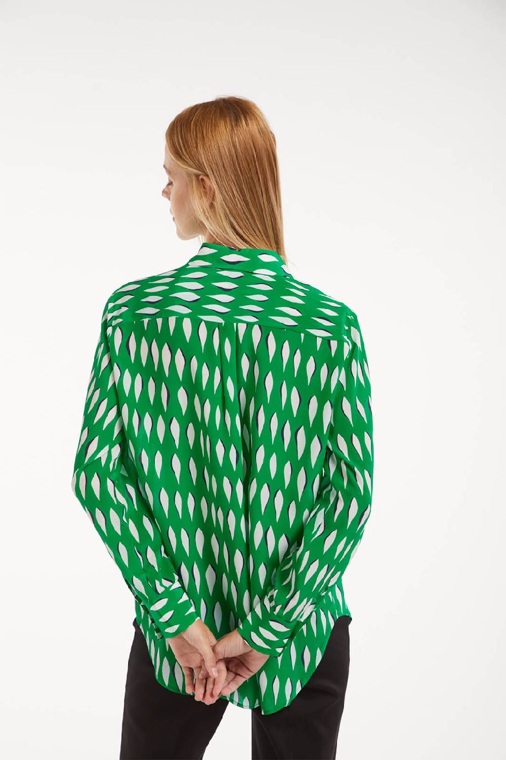 Piazza Sempione Camicia Stampa Ogive