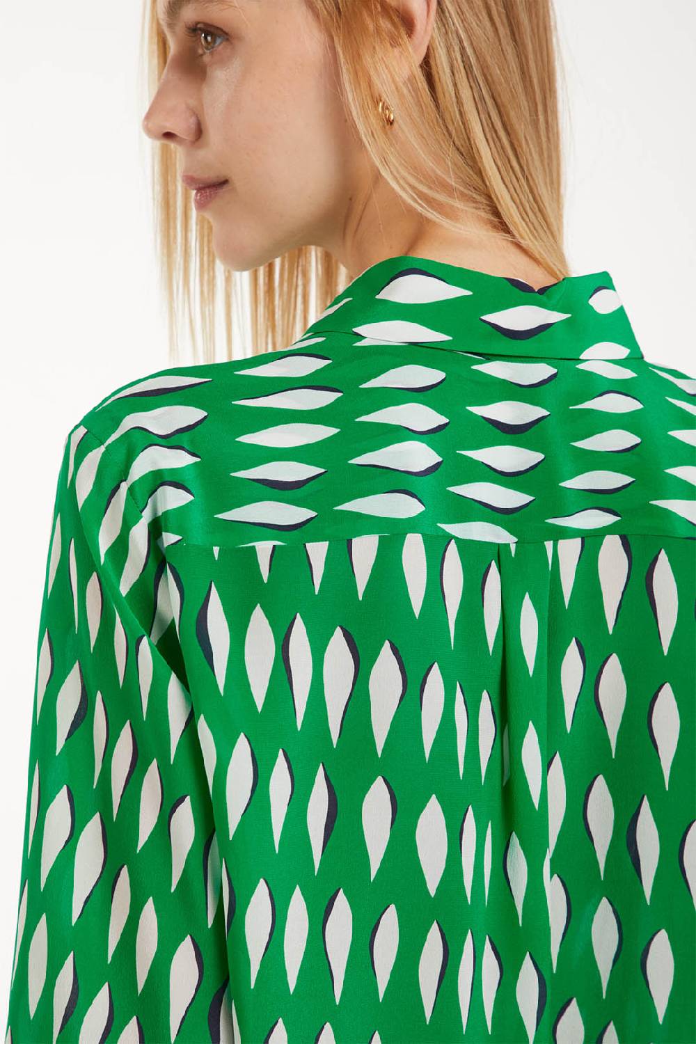 Piazza Sempione Camicia Stampa Ogive