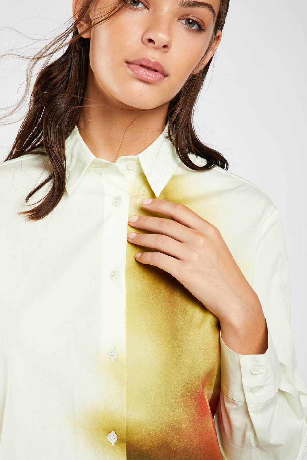 Piazza Sempione Camicia Uomo Con Stampa Strelitzia