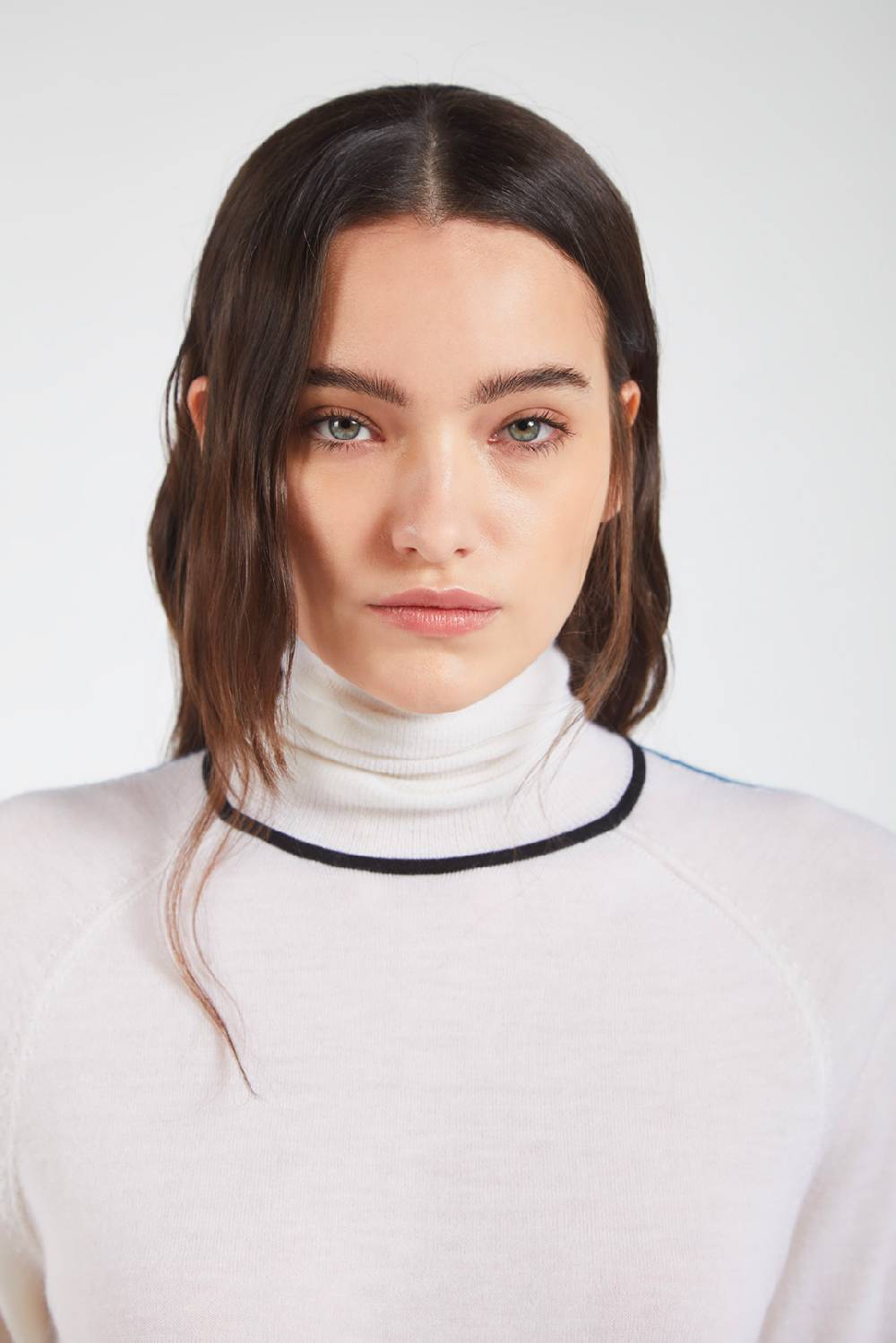 Piazza Sempione Dolcevita In Cachemire A Righe