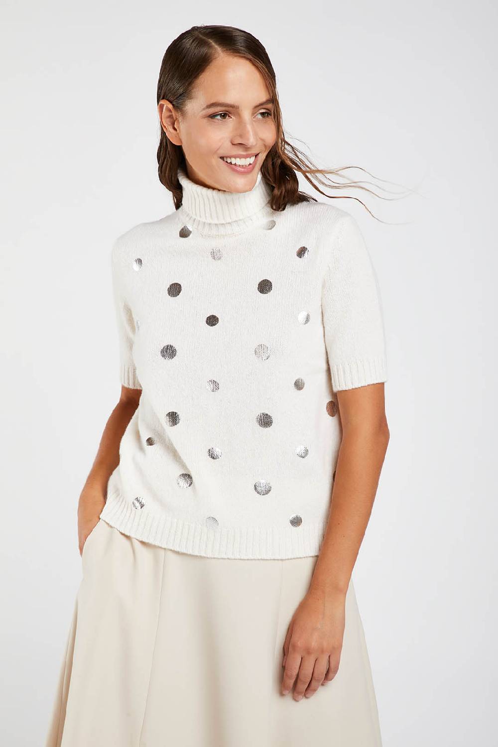 Piazza Sempione Dolcevita in lana vergine