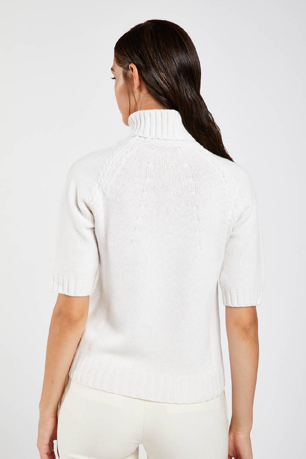 Piazza Sempione Dolcevita In Viscosa E Cashmere