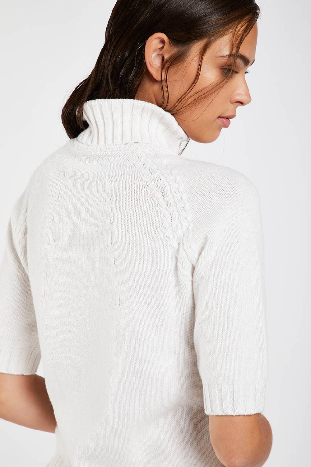 Piazza Sempione Dolcevita In Viscosa E Cashmere