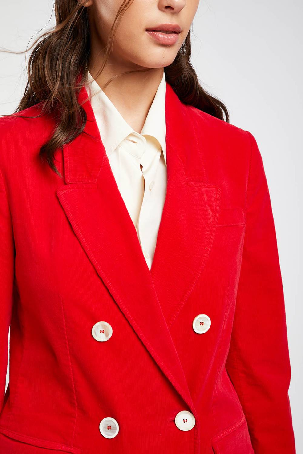 Piazza Sempione Giacca Doppiopetto In Velluto