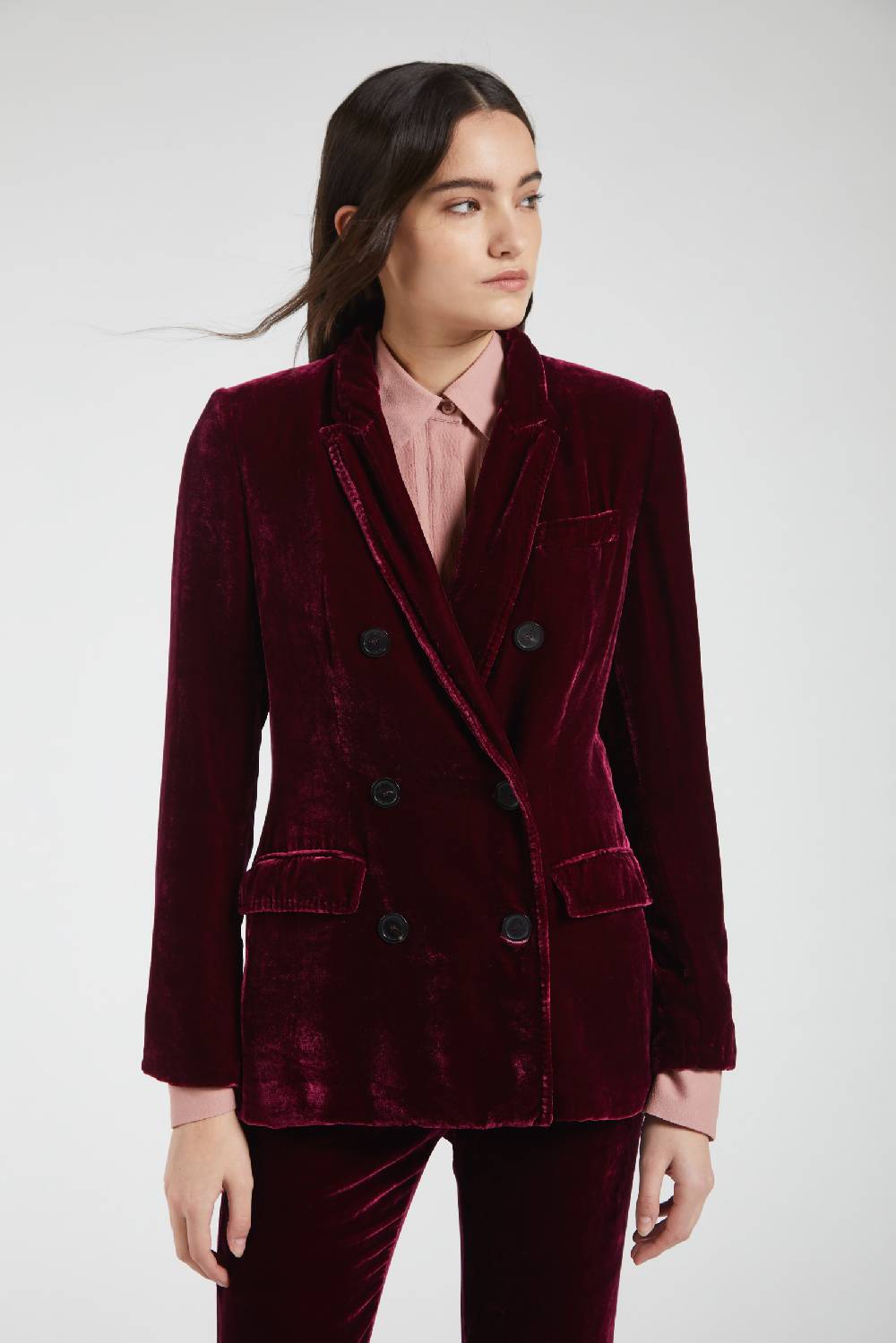 Piazza Sempione Giacca doppiopetto in velluto