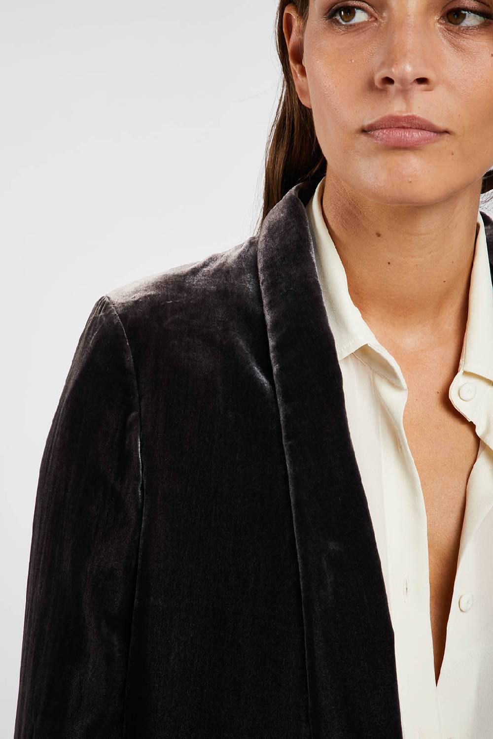 Piazza Sempione Giacca In Velluto Fluido