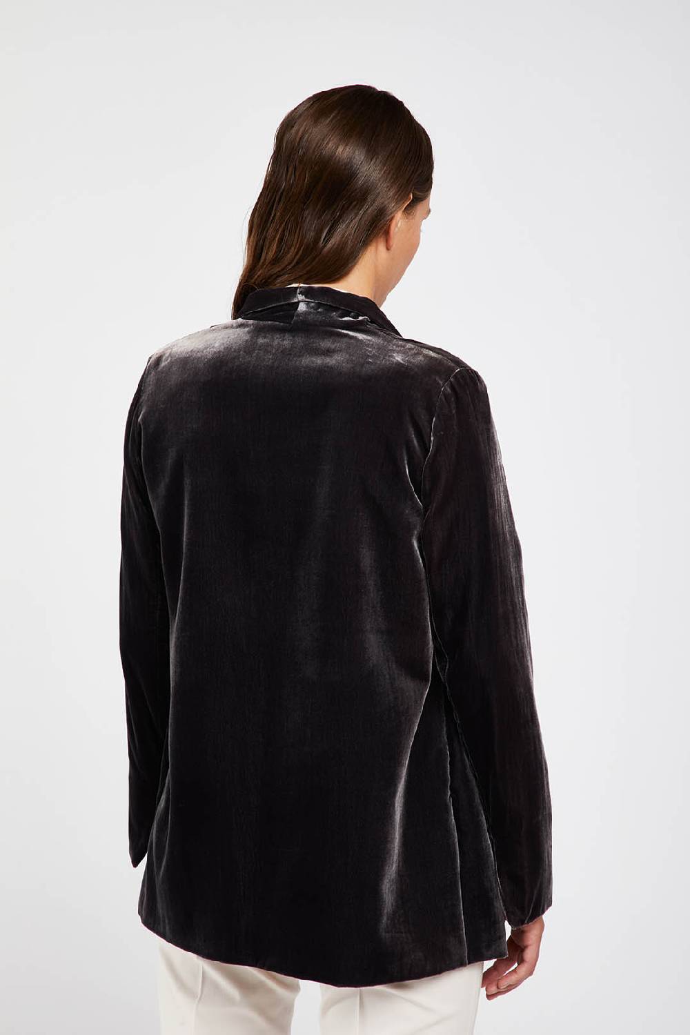 Piazza Sempione Giacca In Velluto Fluido