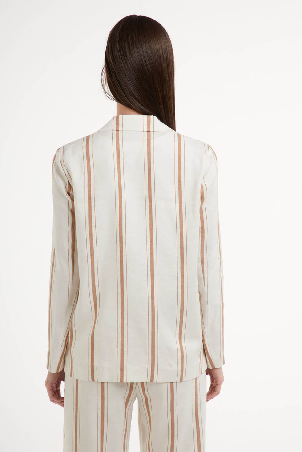 Piazza Sempione Giacca Monopetto A Righe