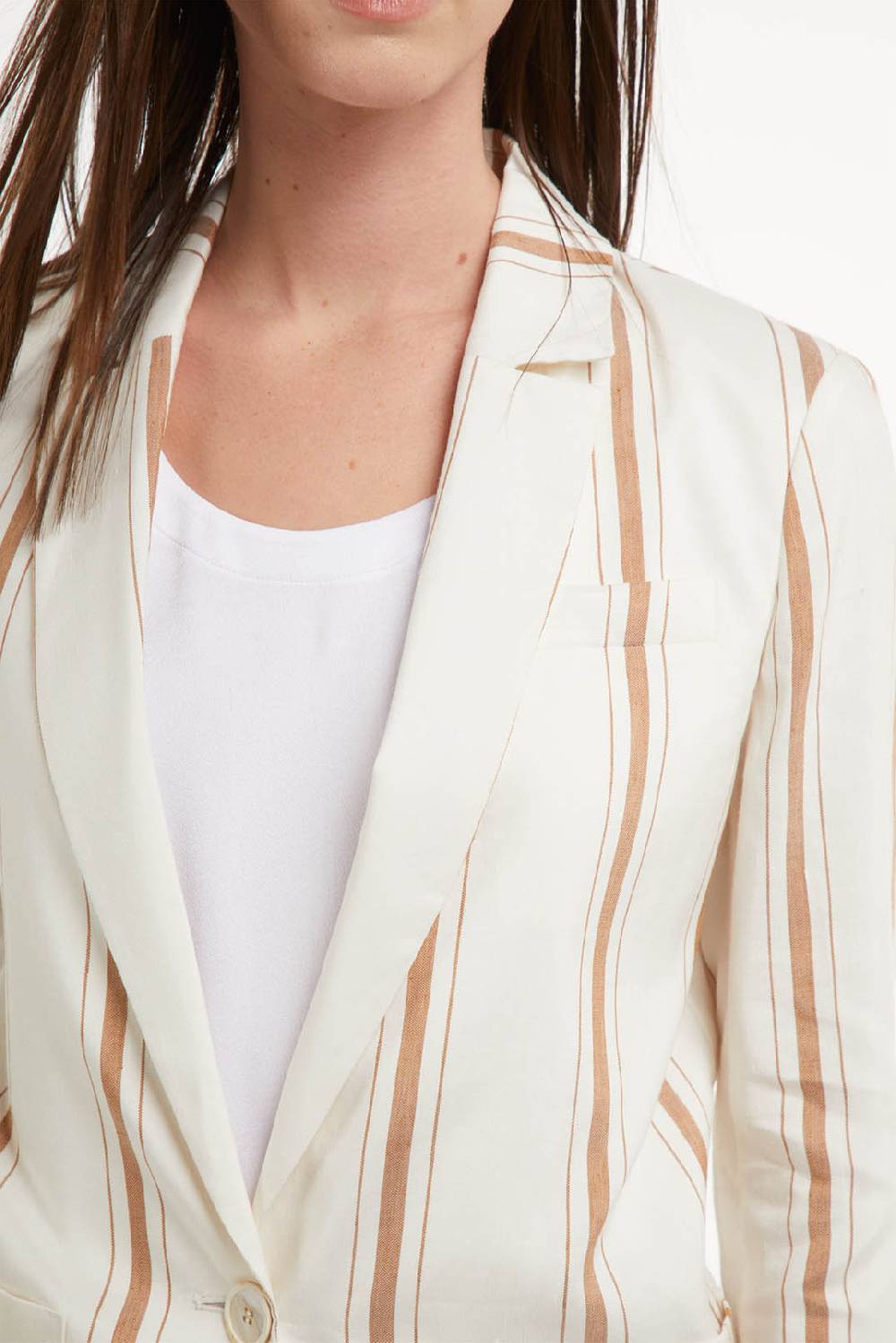 Piazza Sempione Giacca Monopetto A Righe