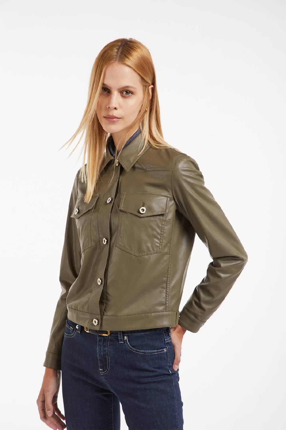 Piazza Sempione Giubbino in ecopelle