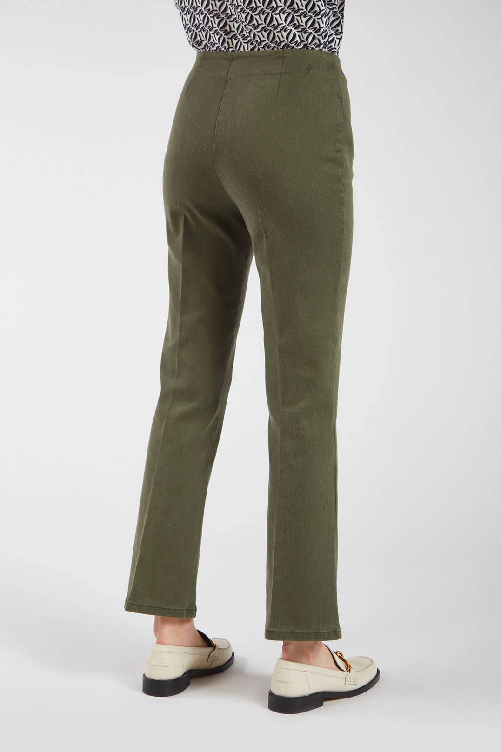 Piazza Sempione GRACE Pantalone Cropped Flare
