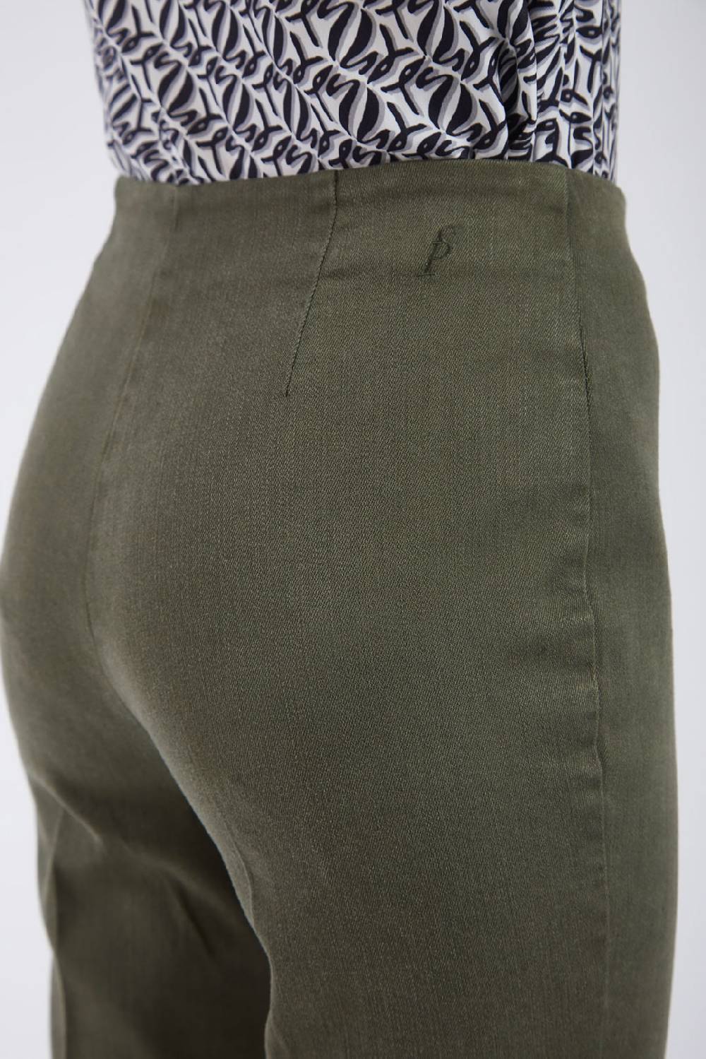 Piazza Sempione GRACE Pantalone Cropped Flare