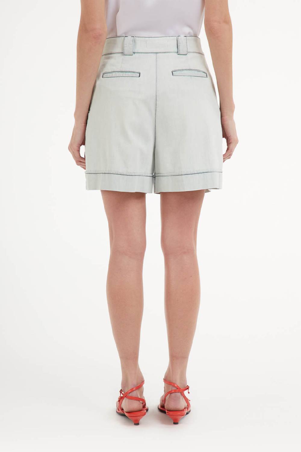 Piazza Sempione JULIA Bermuda In Denim