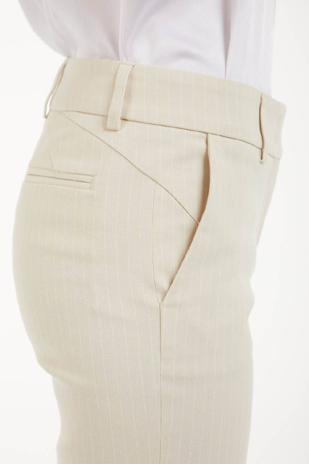 Piazza Sempione KIM Bull Di Cotone Gessato