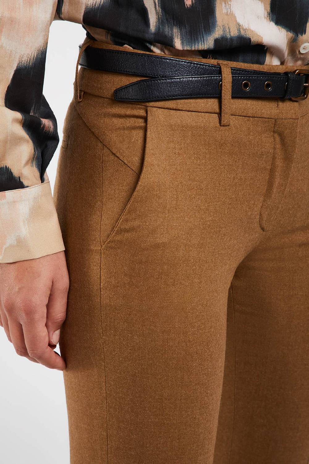 Piazza Sempione KIM Flanella Di Lana Stretch