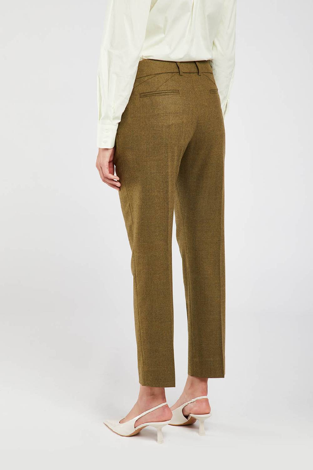 Piazza Sempione KIM Flanella Di Lana Stretch