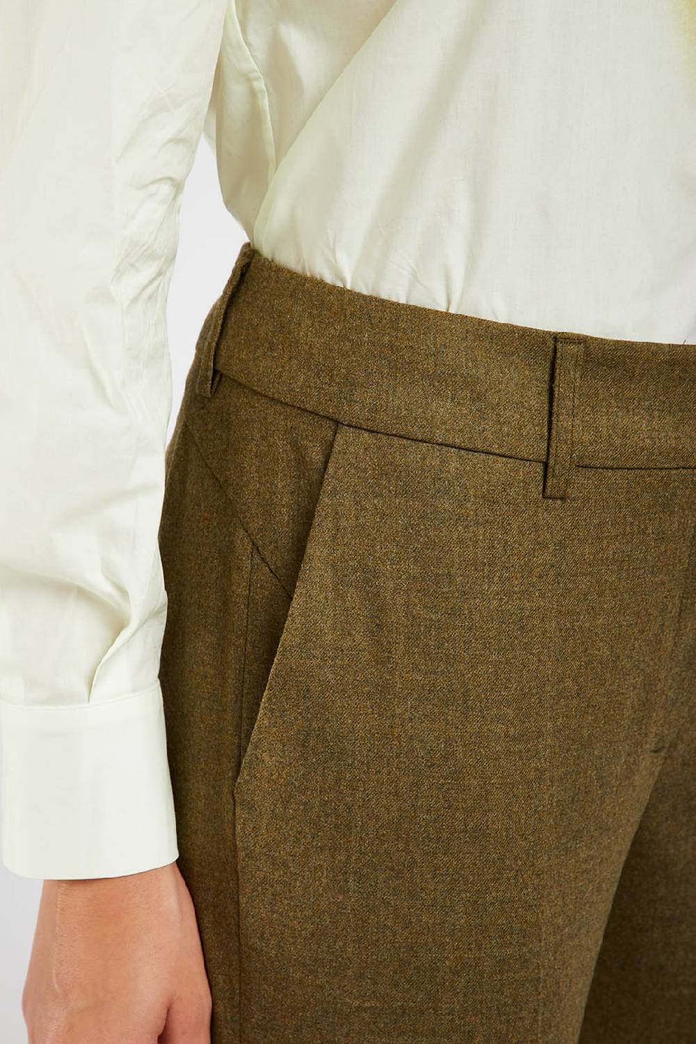 Piazza Sempione KIM Flanella Di Lana Stretch